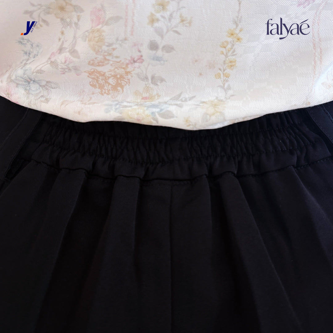 FALYAE - Nara Loose High Waist Pants Black | Celana Formal Wanita | Celana Kerja Wanita (Copy) (Copy) (Copy) (Copy)