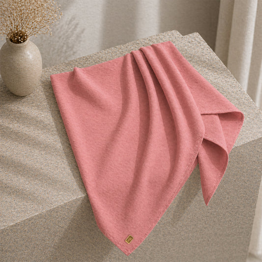 Hijab Square Coral hijab muslim premium wanita tampak atas — First Hijab Collection Falyae
